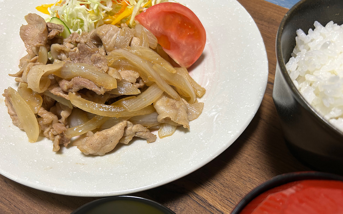 豚生姜焼き定食イメージ